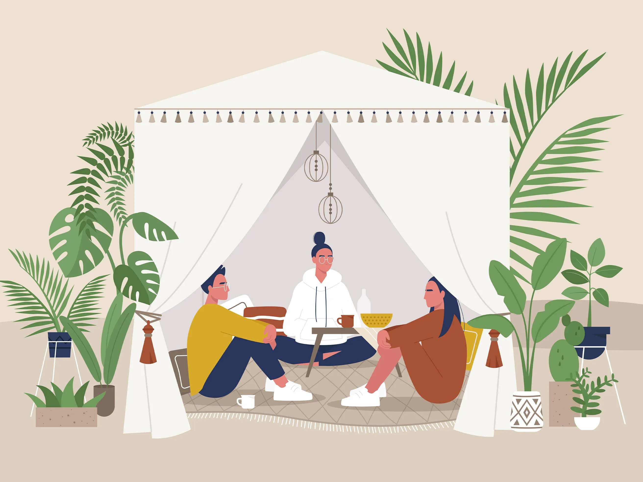 Where do you stay when you travel?